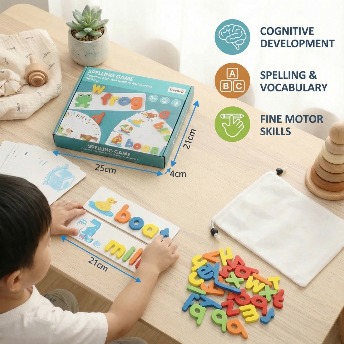 Montessori Spelling Game