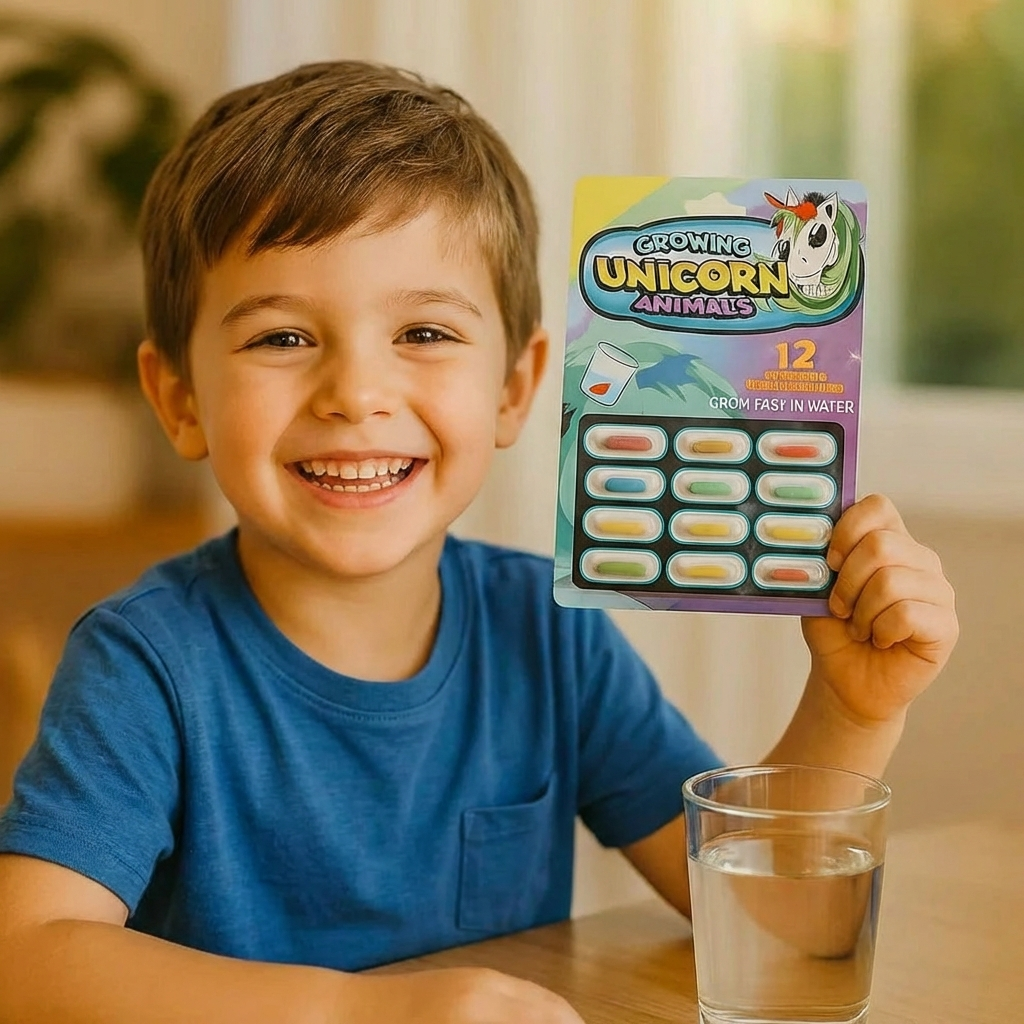 Magical Water Animal Growing Capsules