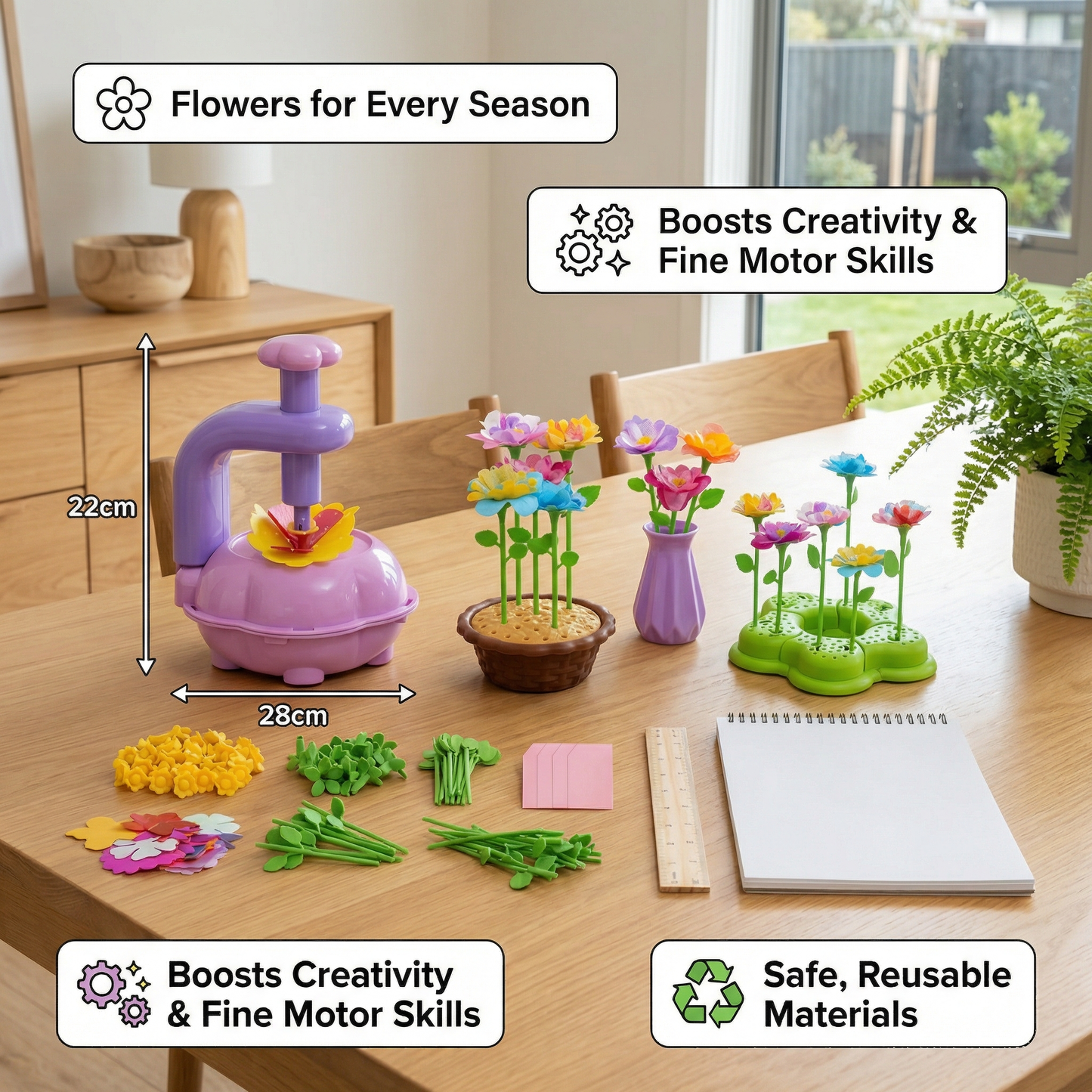 Creative Flower Craft Set
