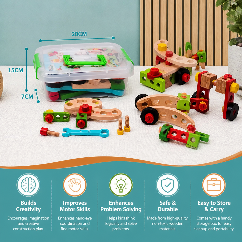 Homemade Fun - Toolbox Playset