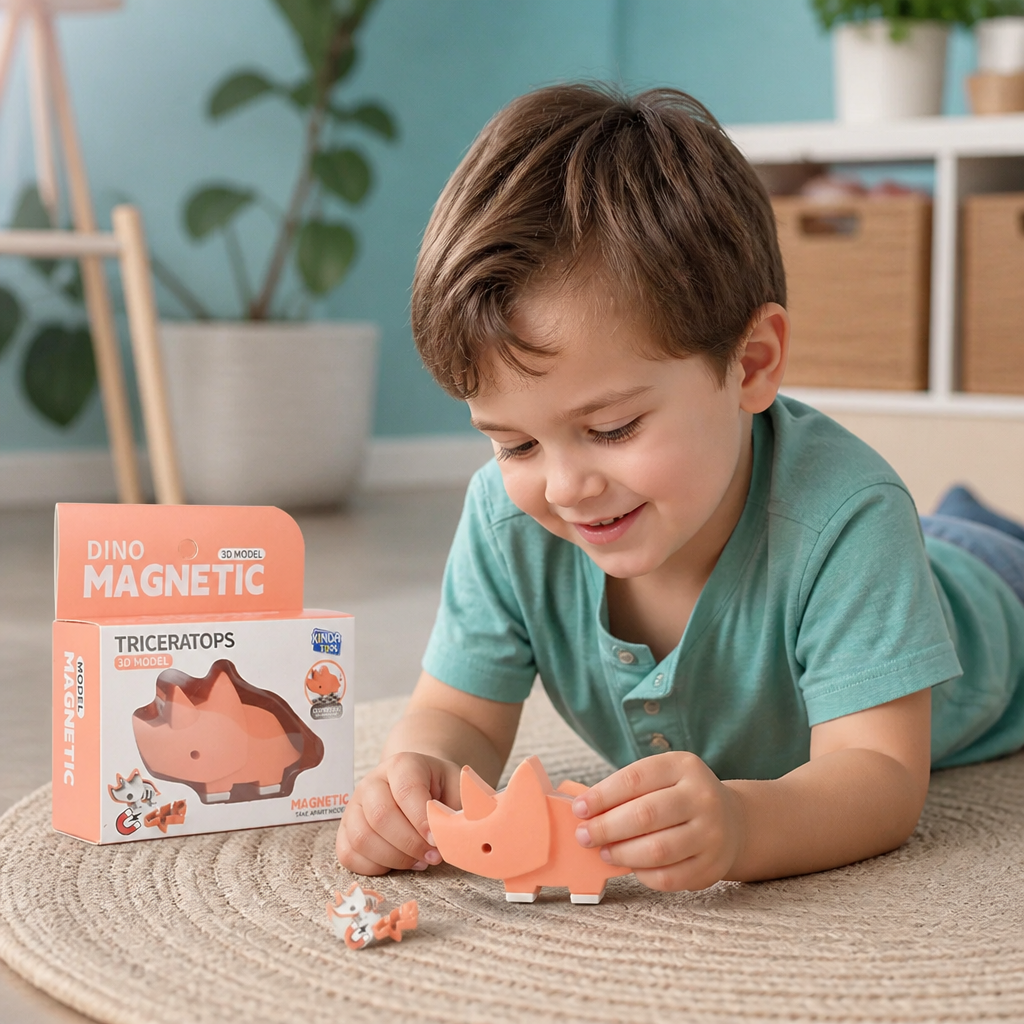 Magnetic Animal Skeleton Builder Set – STEM Take-Apart Learning Toy