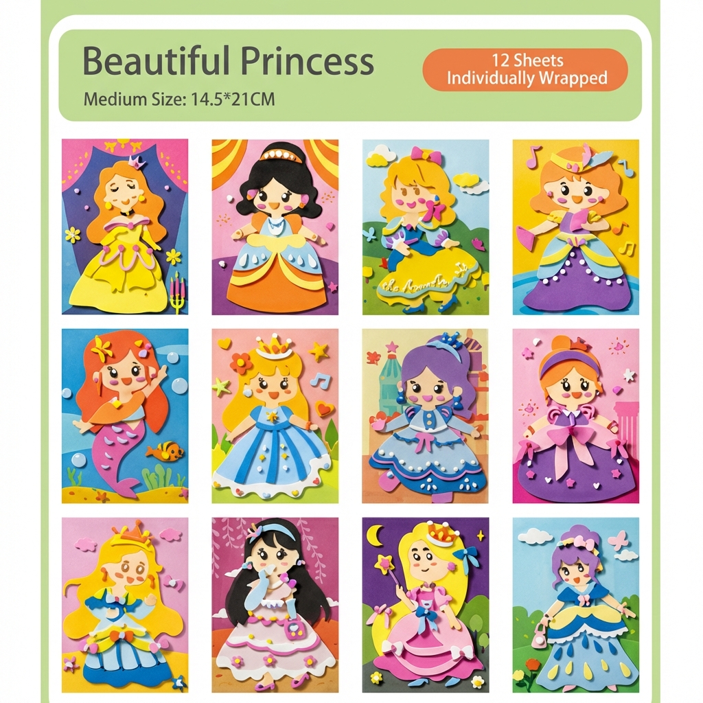 Creative Sticker Craft Set for Kids