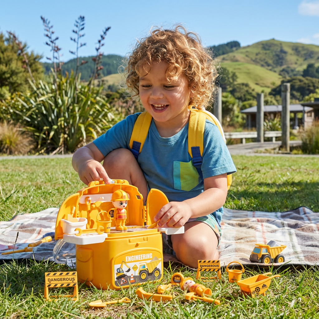 3-in-1 Backpack Playset for on the Go