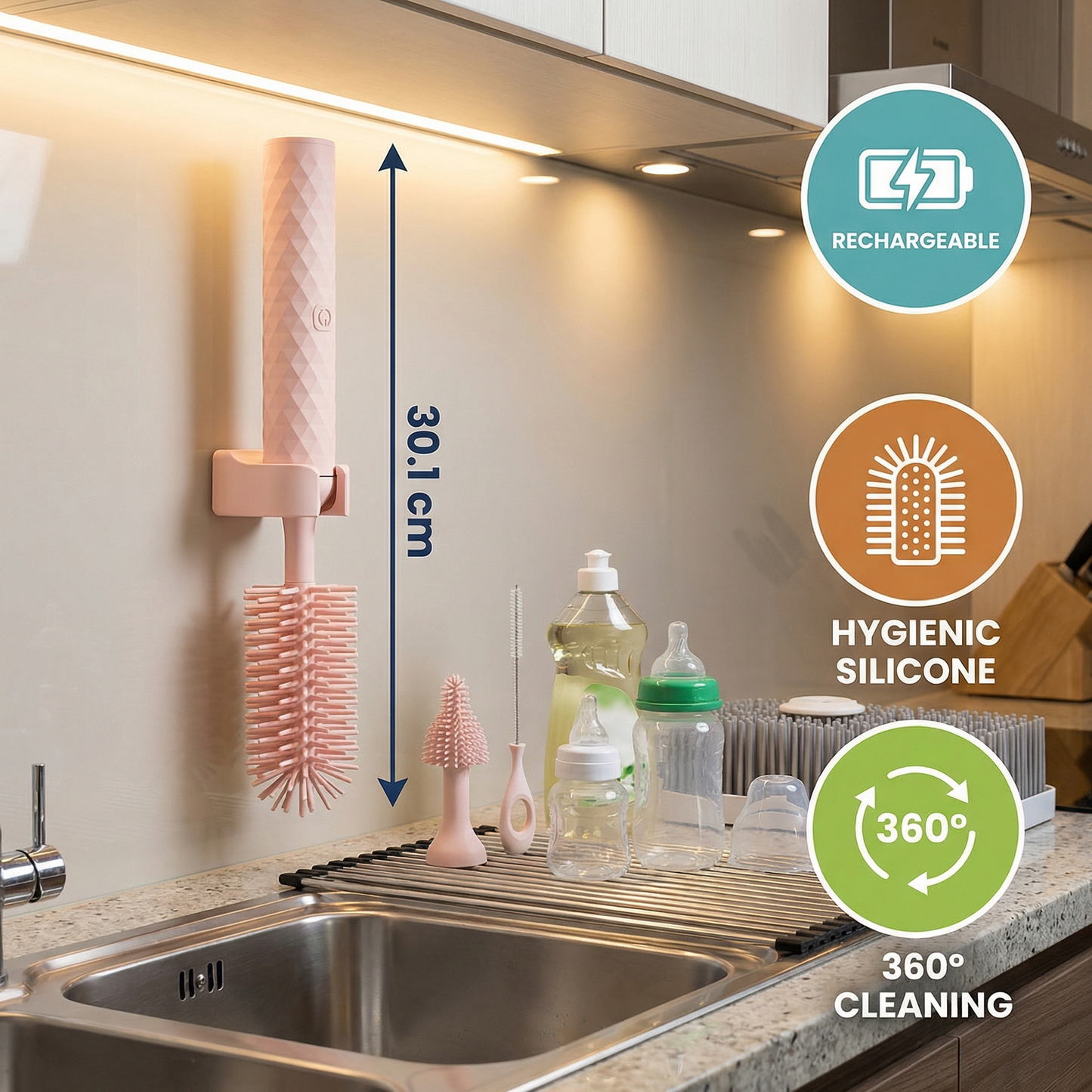 Electric Baby Bottle Cleaner