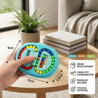 Two-Sided Color Ball Logic Game