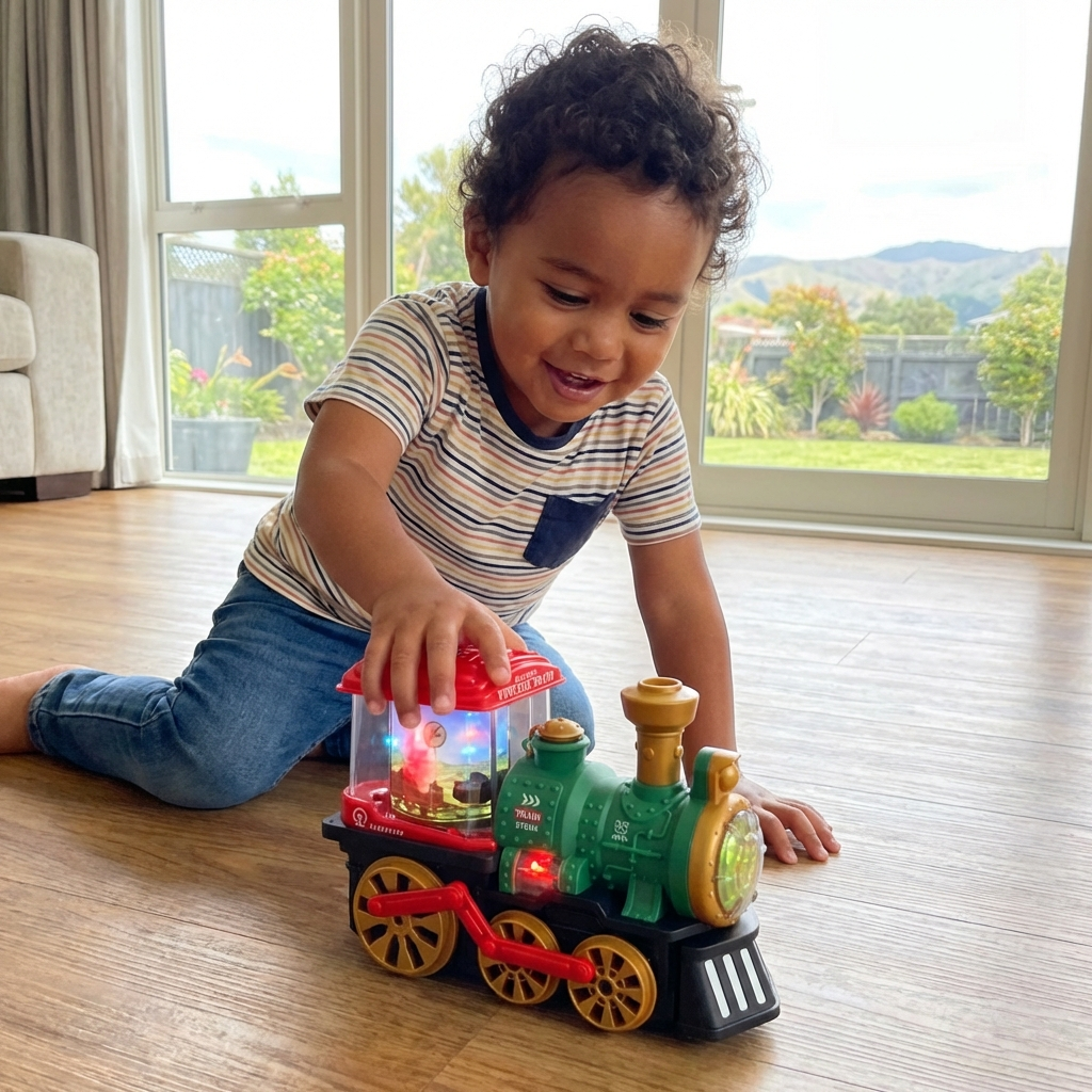 Smart Kids Steam Train with Real Steam
