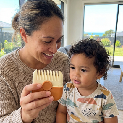 Child-Friendly and Gentle Hair Cutting Comb