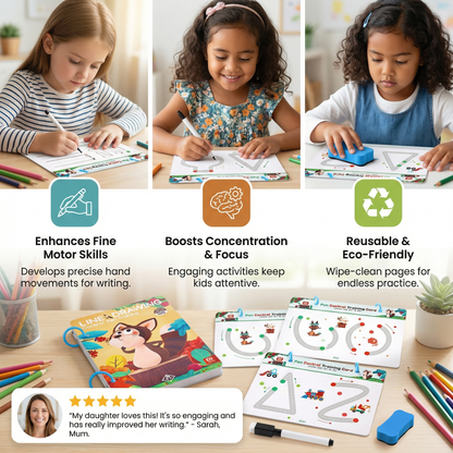 Pen Control Training Book for Children