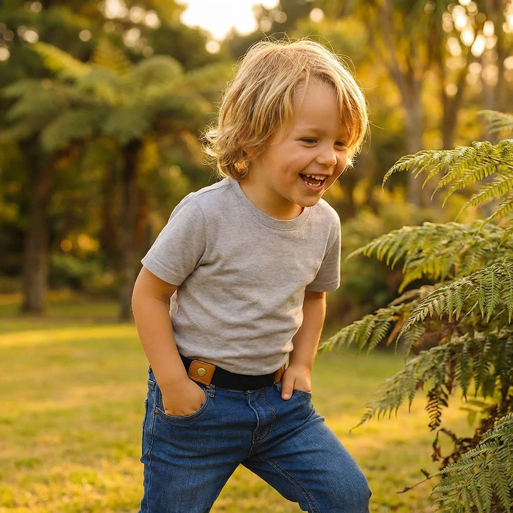 Comfortable Elastic Kids Belt – Suitable for All Ages