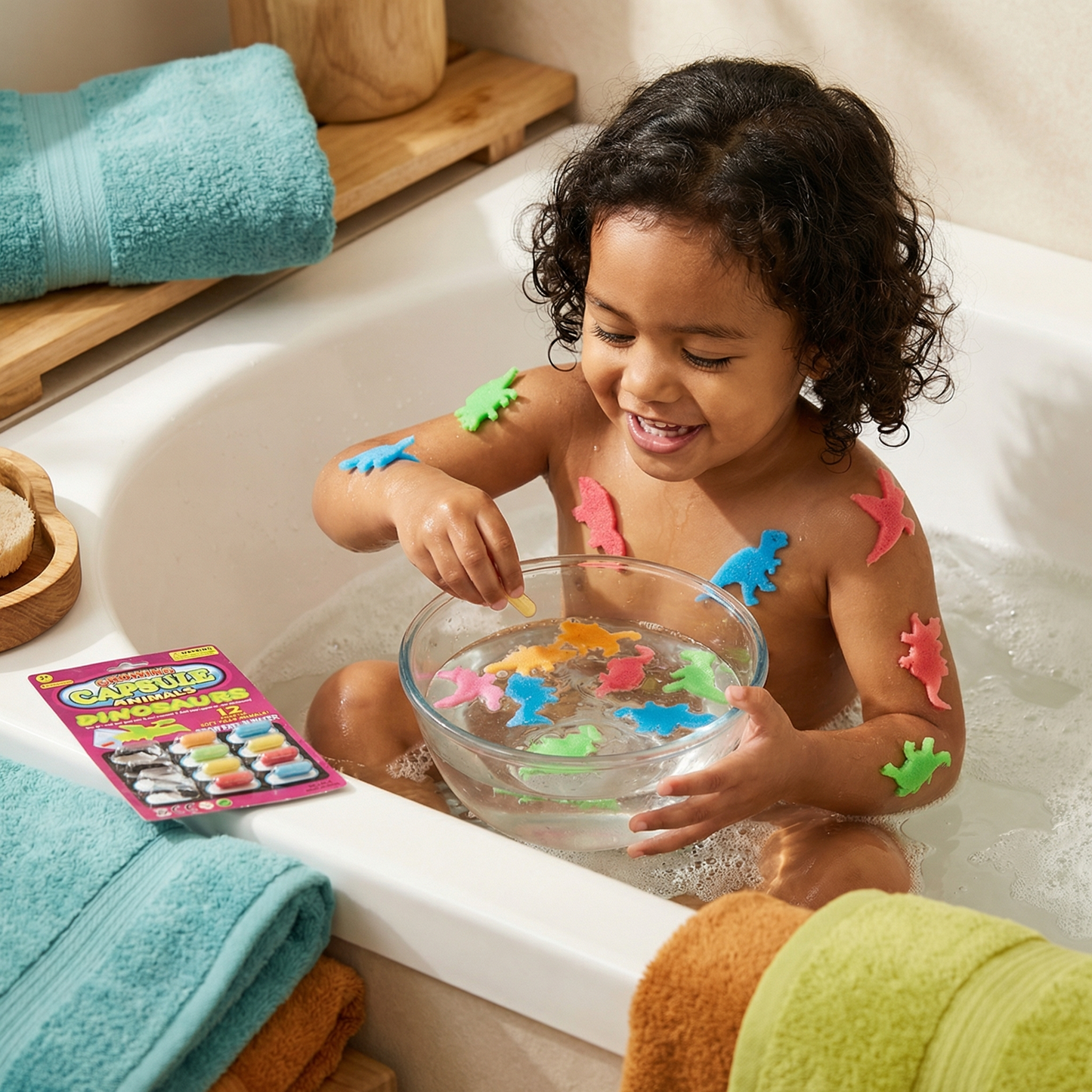 Magical Water Animal Growing Capsules