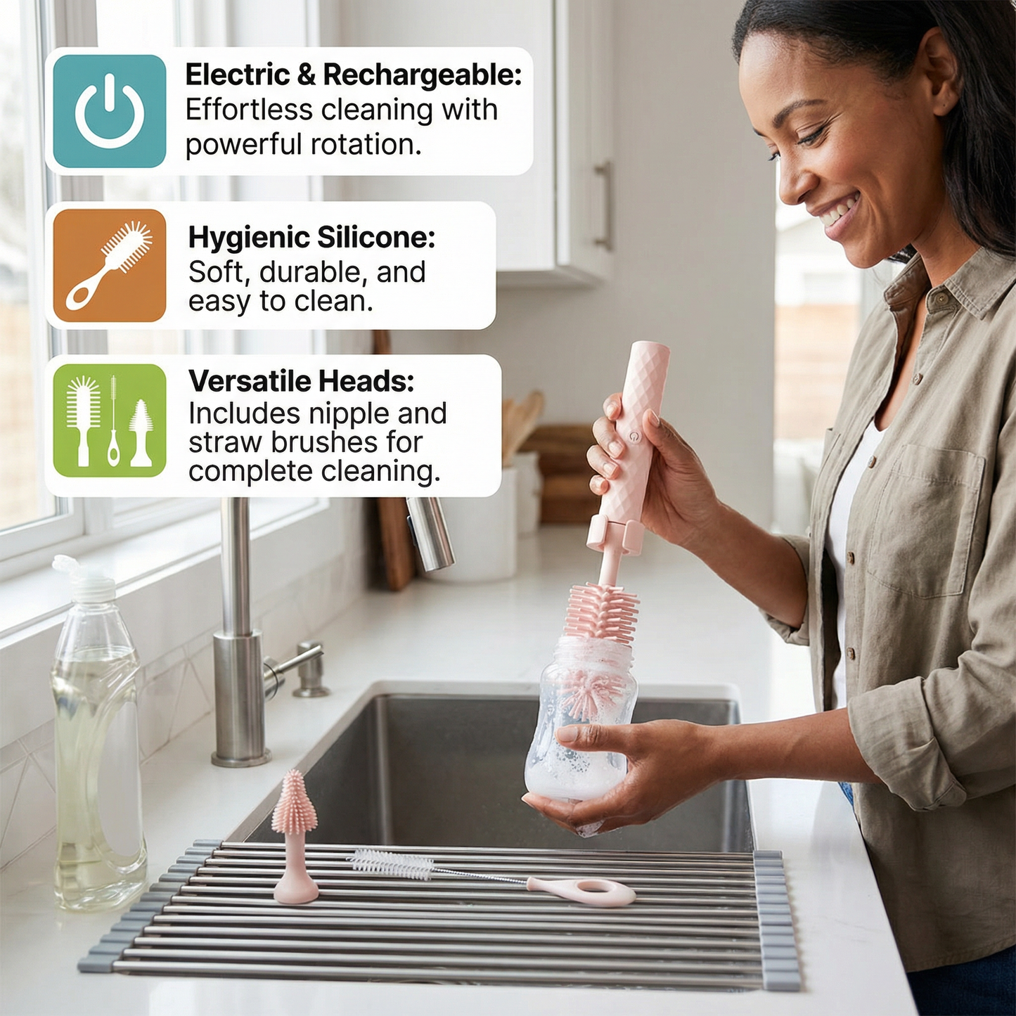 Electric Baby Bottle Cleaner