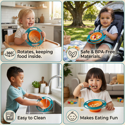 Leak-Proof Baby Bowl – Mess-Free Eating