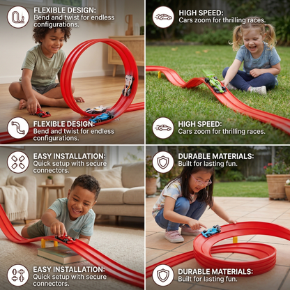 Flexible Racing Track Set