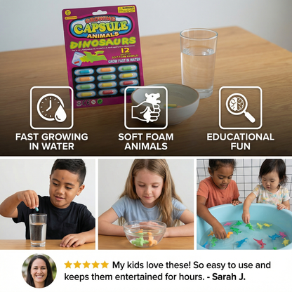 Magical Water Animal Growing Capsules