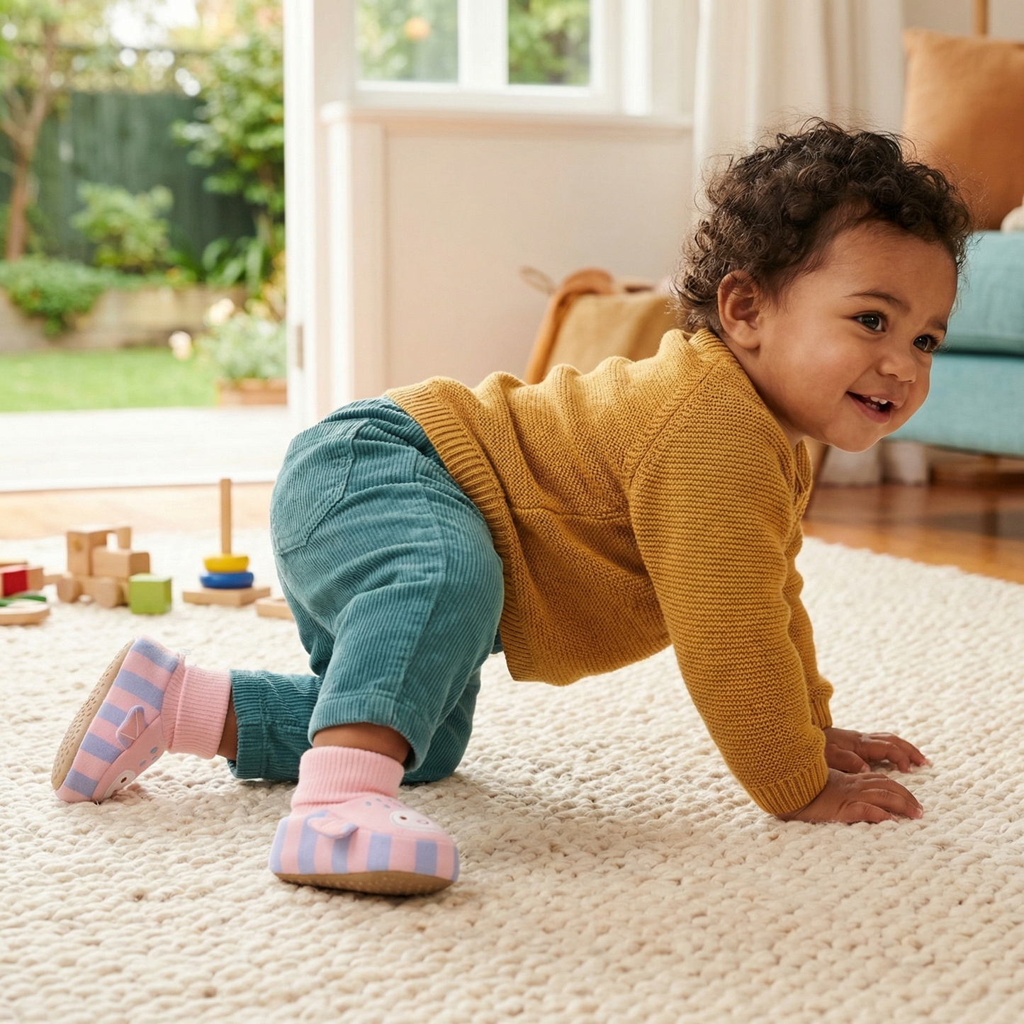Cuddly Soft Baby Socks Shoes – Warm, Non-Slip & Comfortable