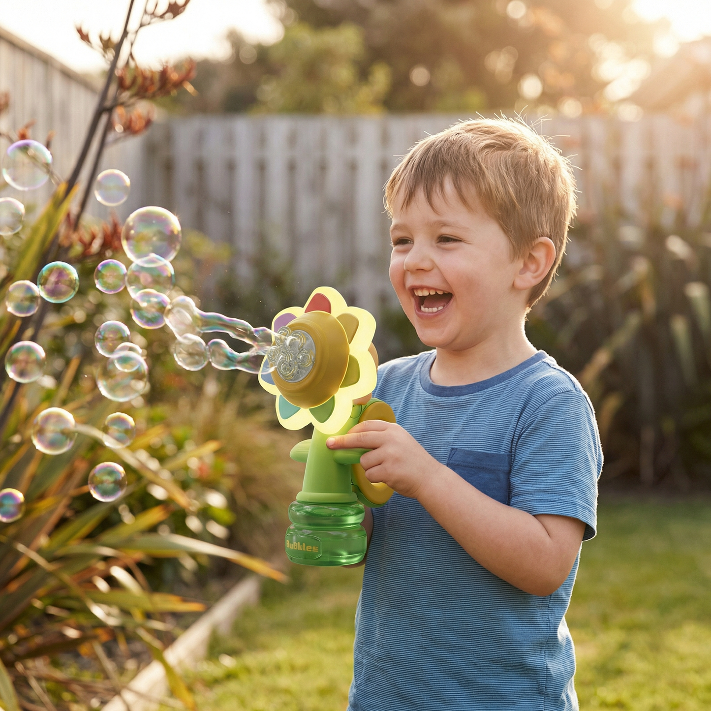 Dancing Soap Bubbles Flower