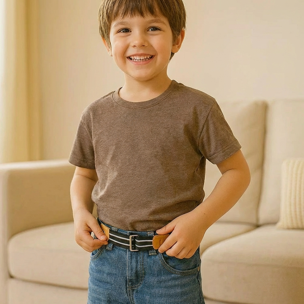 Comfortable Elastic Kids Belt – Suitable for All Ages