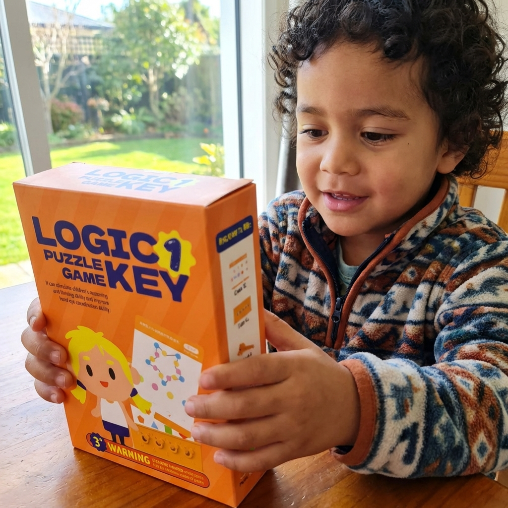 Logic Key Puzzle Game for Kids