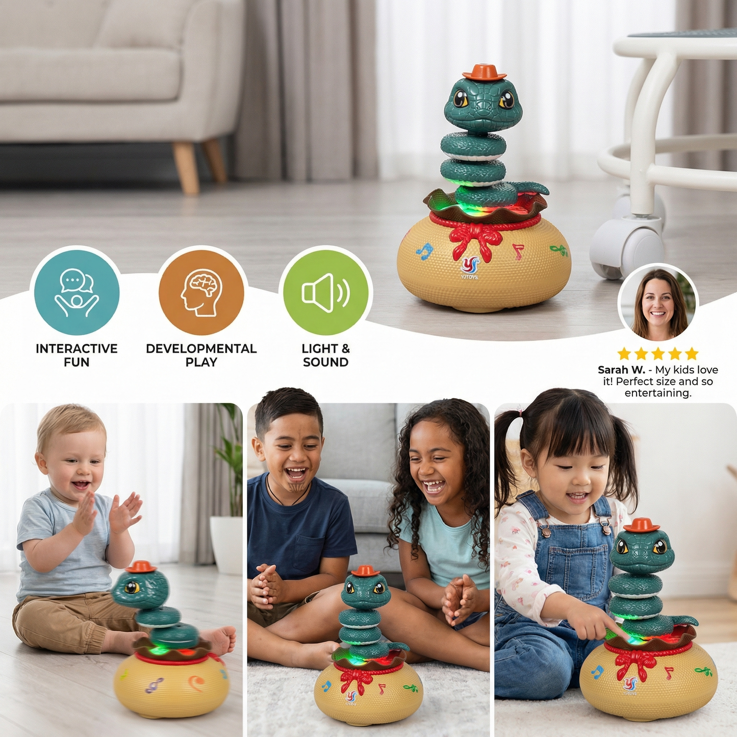 Dancing Snake Toy for Children