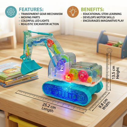 Dancing and Glowing Music Digger