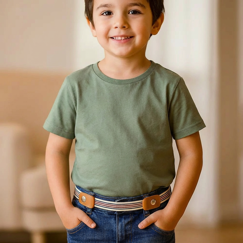 Comfortable Elastic Kids Belt – Suitable for All Ages