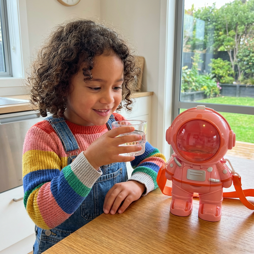 Astronaut Water Bottle for Kids