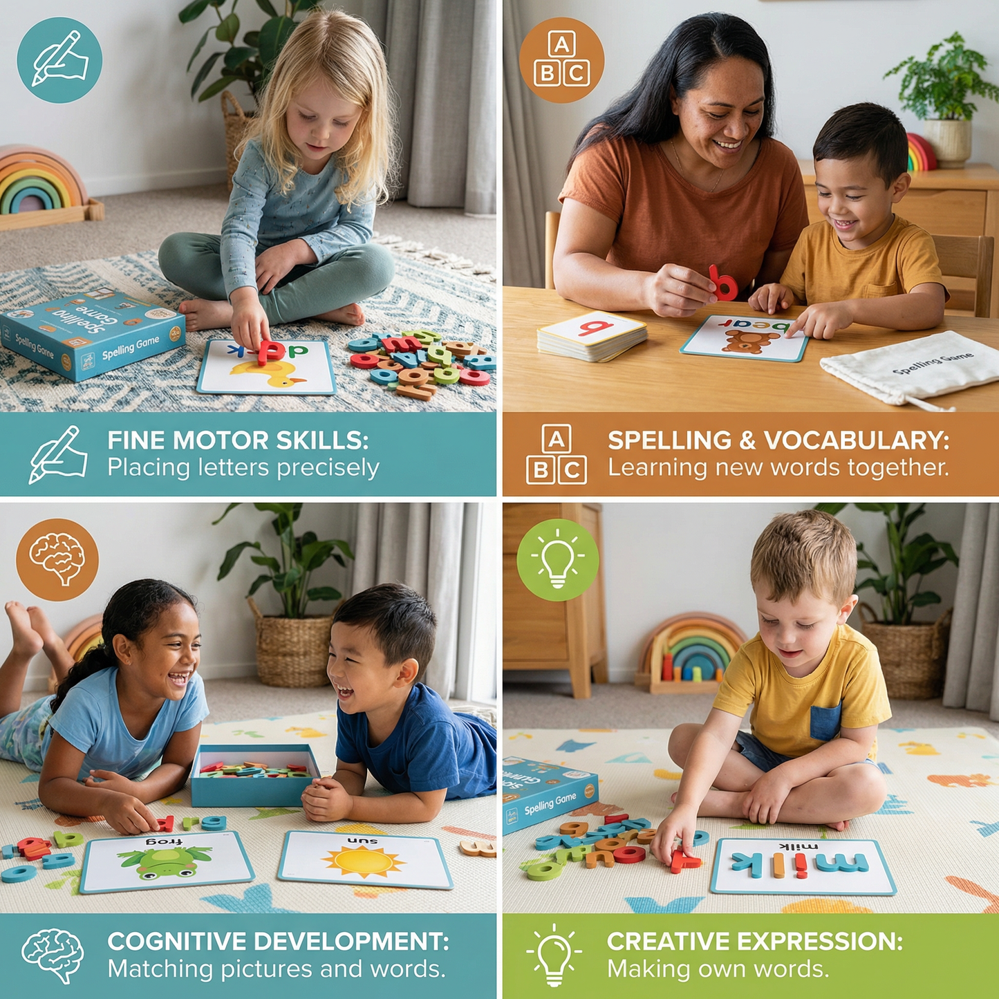 Montessori Spelling Game
