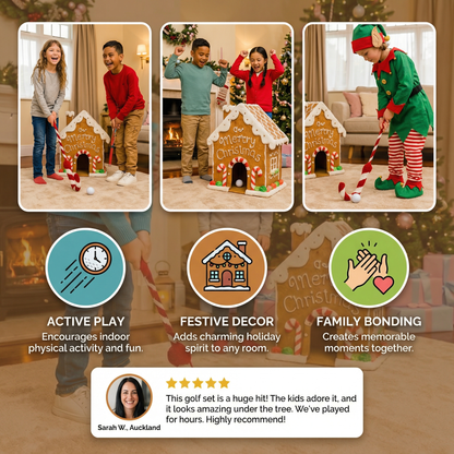 Gingerbread Golf Christmas Toy