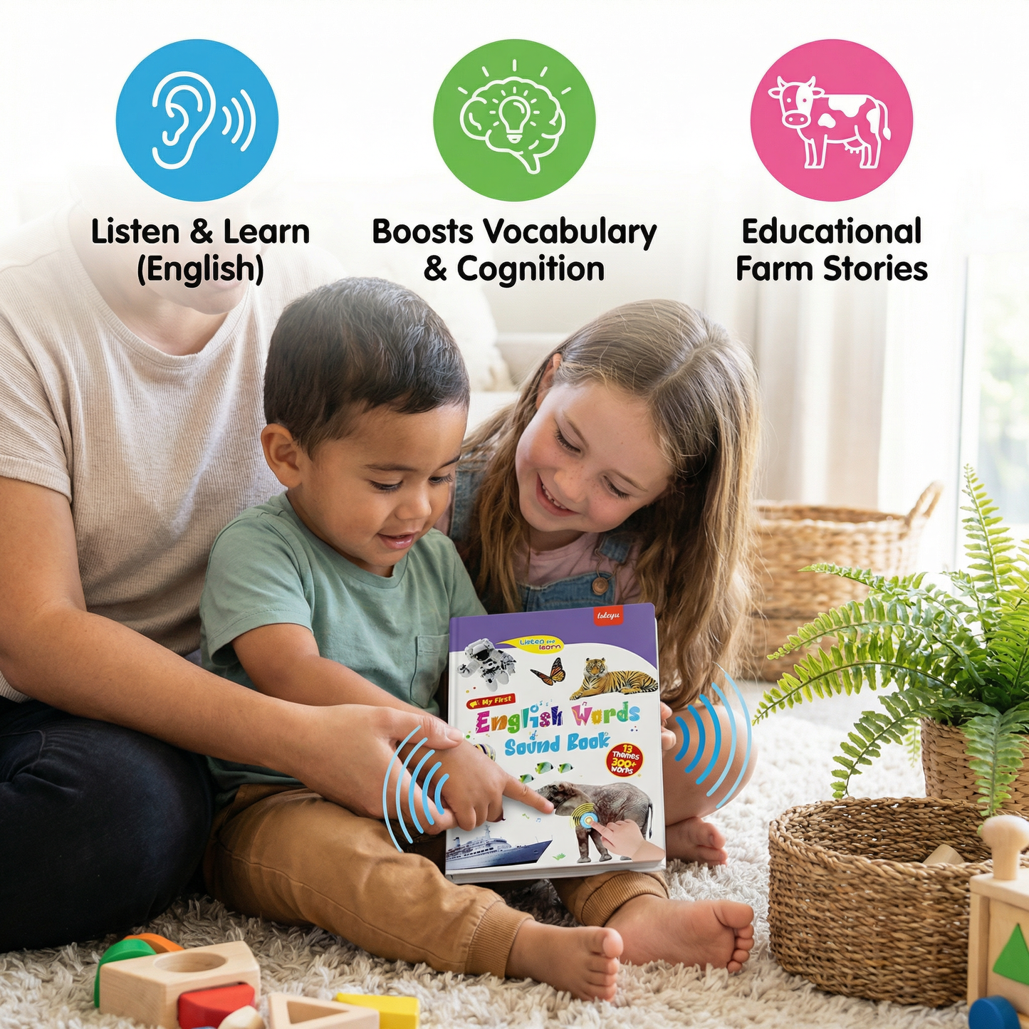 Talking English Learning Book for Children