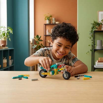 3-in-1 Science and Technology Building Block Playset