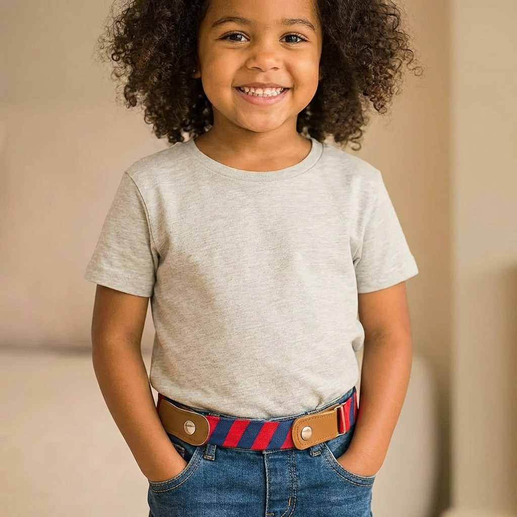 Comfortable Elastic Kids Belt – Suitable for All Ages