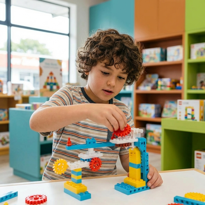 3-in-1 Science and Technology Building Block Playset