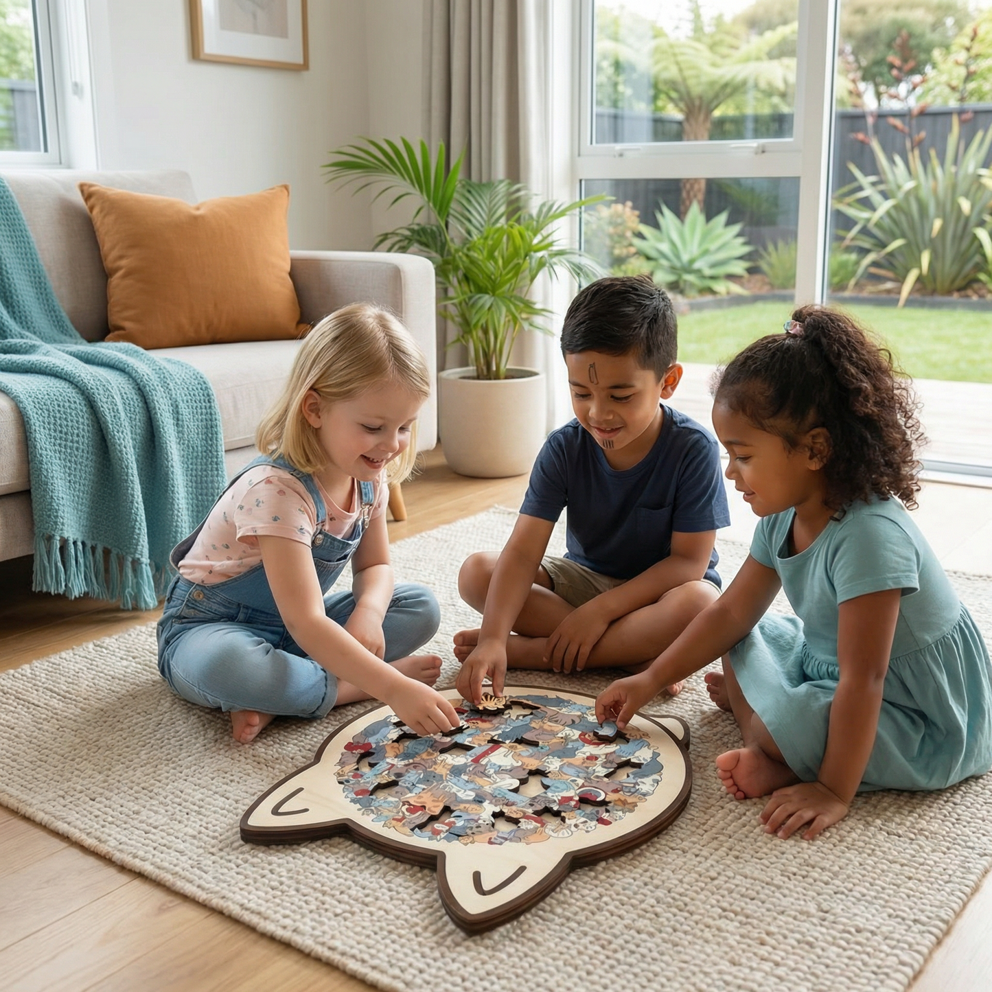 Wooden Cat Puzzle