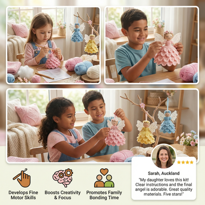 Crocheted Angels - DIY Set