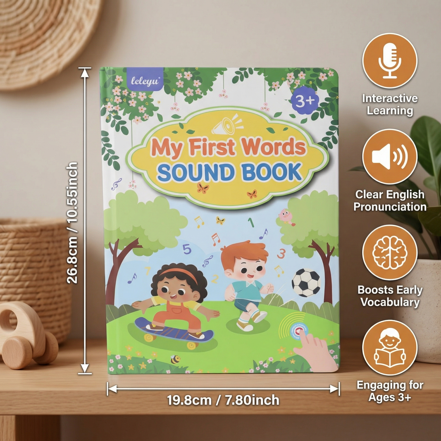 My First English Words – Talking English Learning Book
