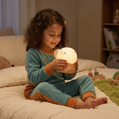 Cute Bubble Otter Silicone Night Light