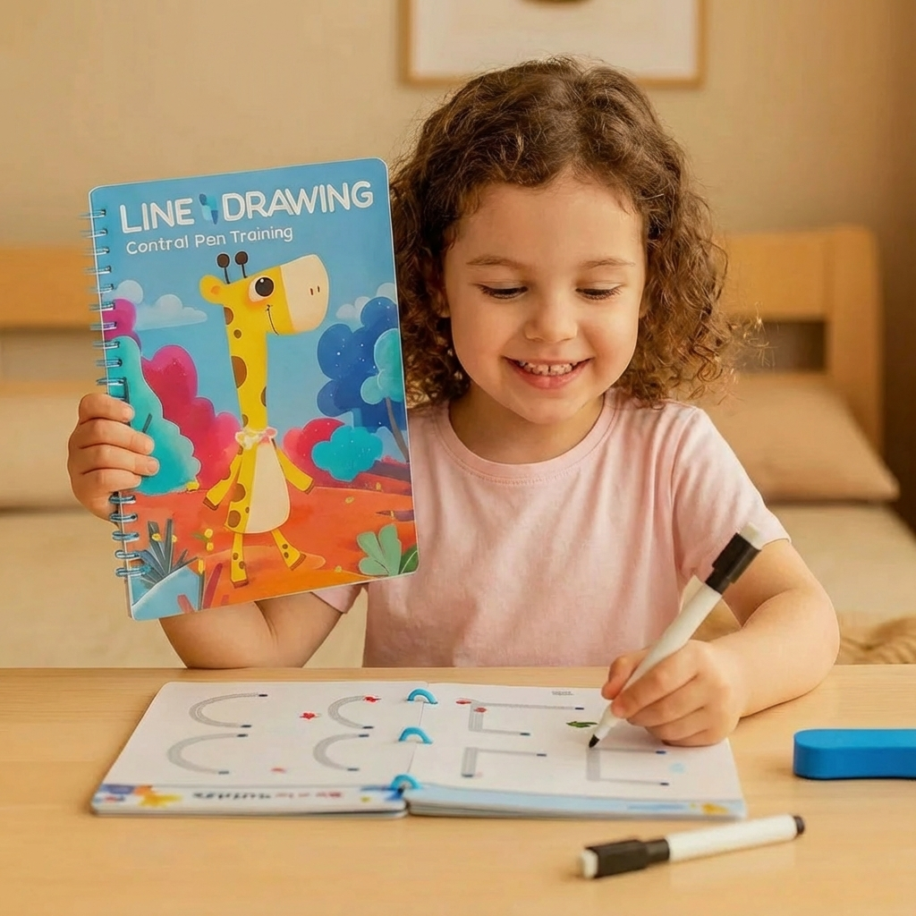 Pen Control Training Book for Children