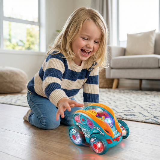 Glowing Tumble Car Toy