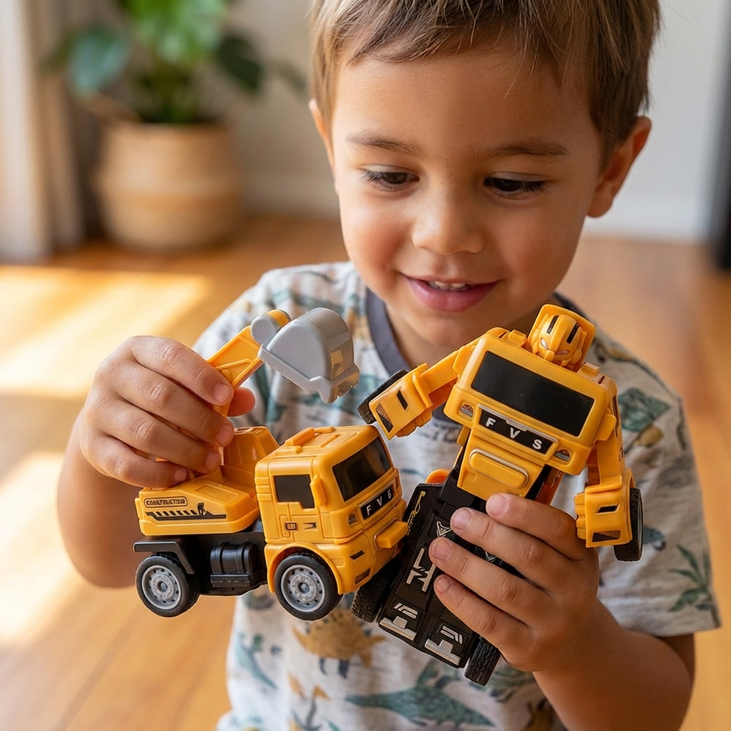 Transformer Truck Toy for Kids