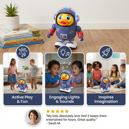 Dancing Astronaut Duck