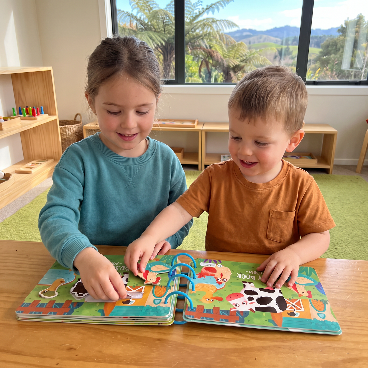 Montessori Children's Employment Discovery Book