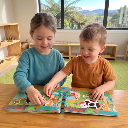 Montessori Children's Employment Discovery Book