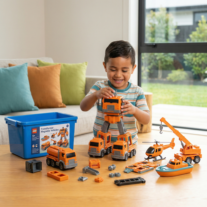 Transformer Magnetic Vehicles