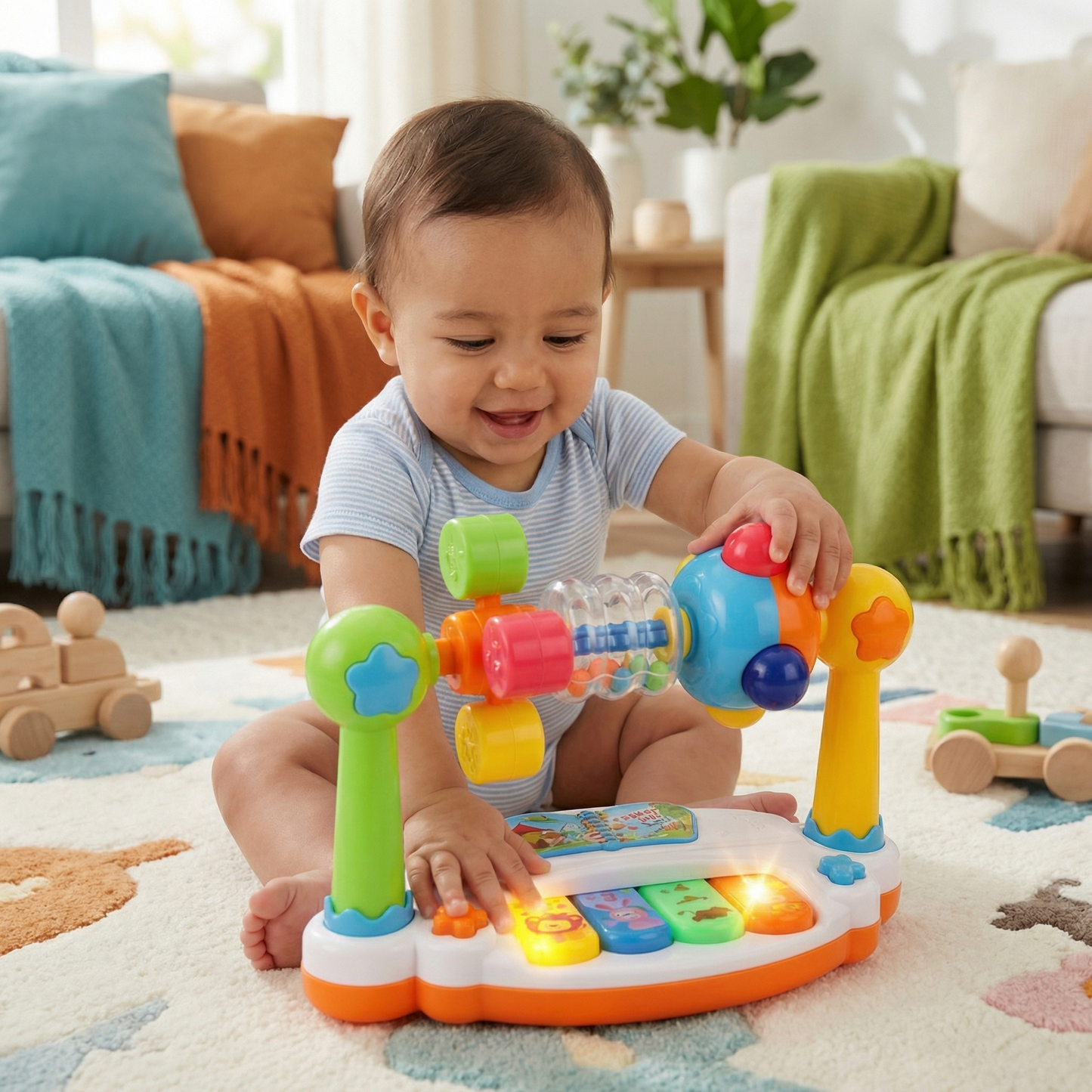 Musical 5-in-1 Learning Toy for Babies
