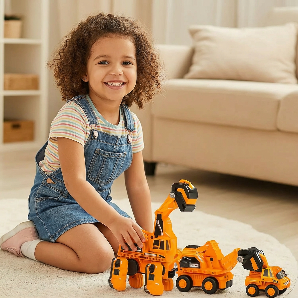 Transforming Dinosaur Cars