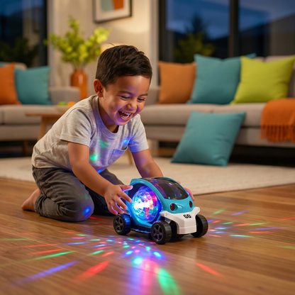 Glowing 360° Music Stunt Car