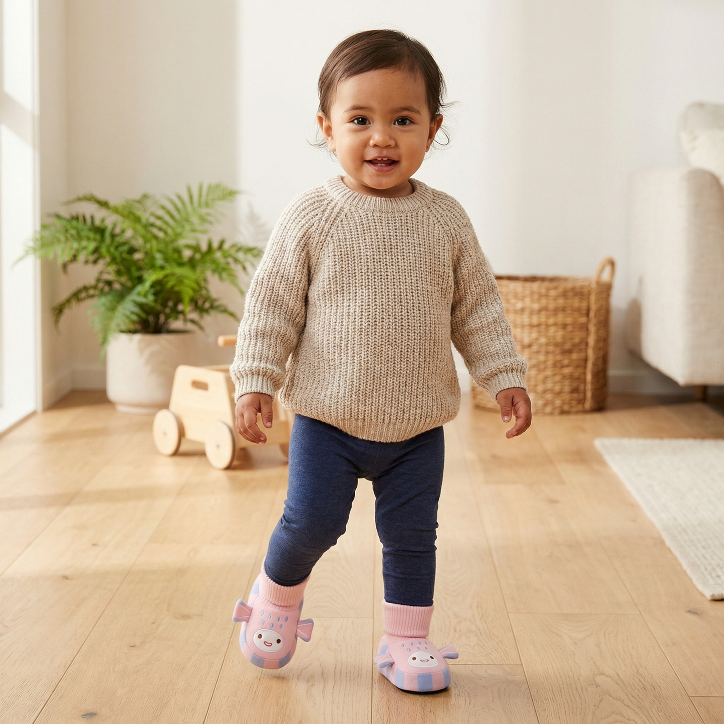 Cuddly Soft Baby Socks Shoes – Warm, Non-Slip & Comfortable