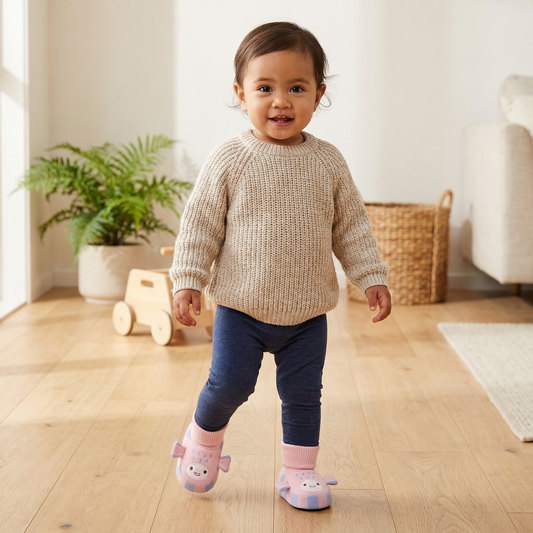 Cuddly Soft Baby Socks Shoes – Warm, Non-Slip & Comfortable