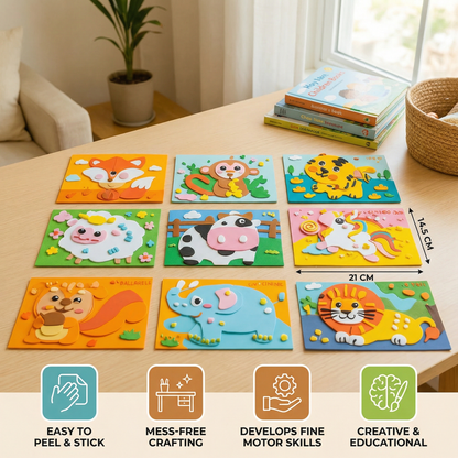 Creative Sticker Craft Set for Kids