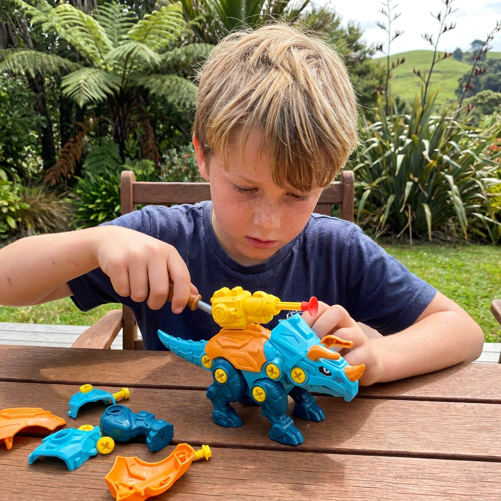 DIY Build & Transform Dinosaur Egg Toy